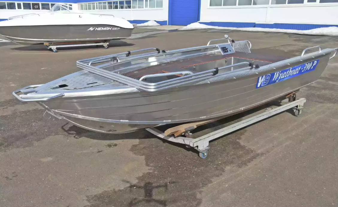 Алюминиевая лодка Wyatboat-390РМ в Бердске