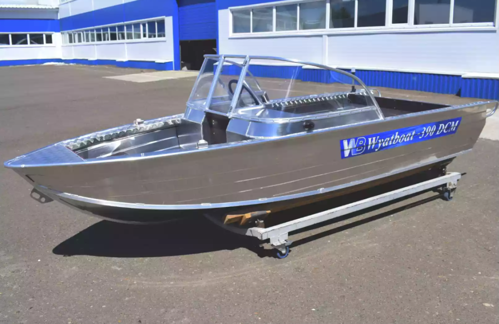 Алюминиевая лодка Wyatboat-390 DCM в Бердске