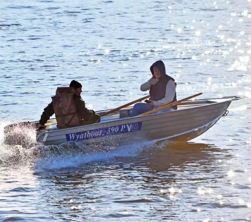 Алюминиевая лодка Wyatboat-390 P в Бердске