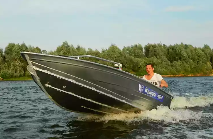 Алюминиевая лодка Wyatboat-460 P в Бердске