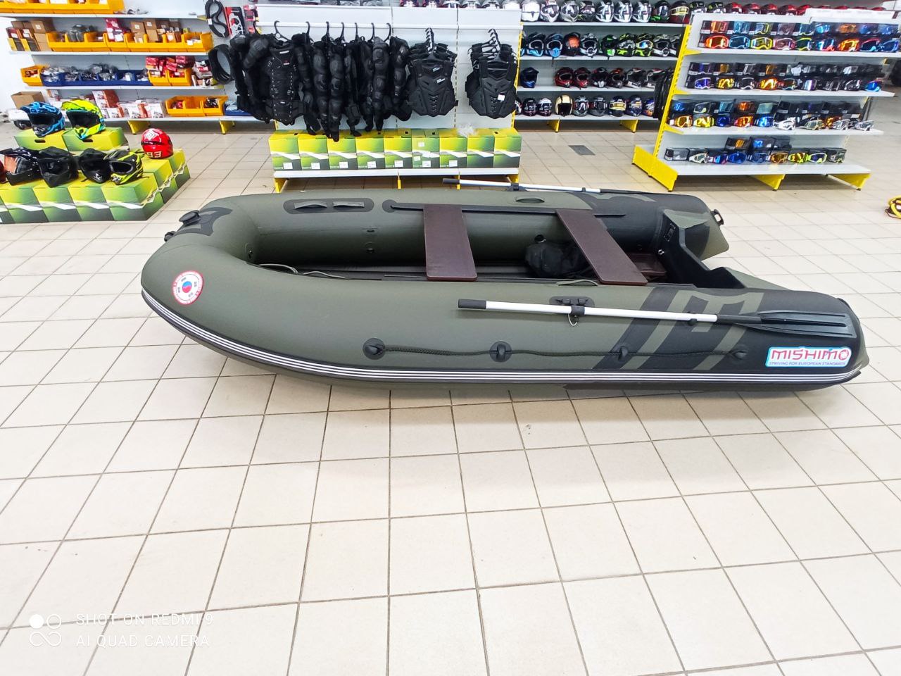 Лодка MISHIMO RIVER JET 390 под водомет в Бердске