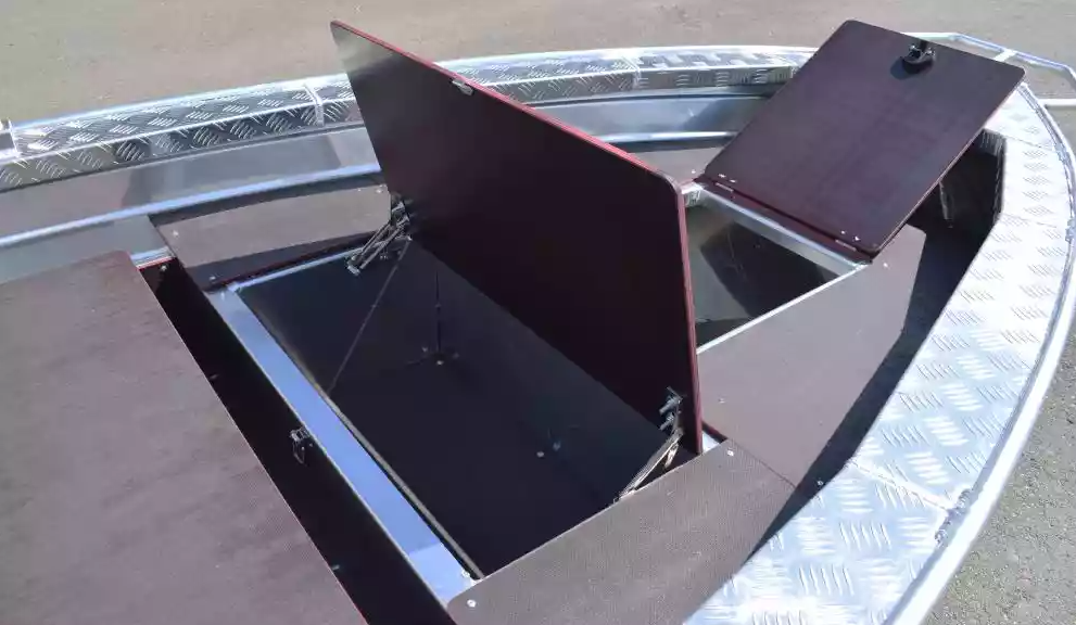 Алюминиевая лодка Wyatboat-390Р Fish в Бердске