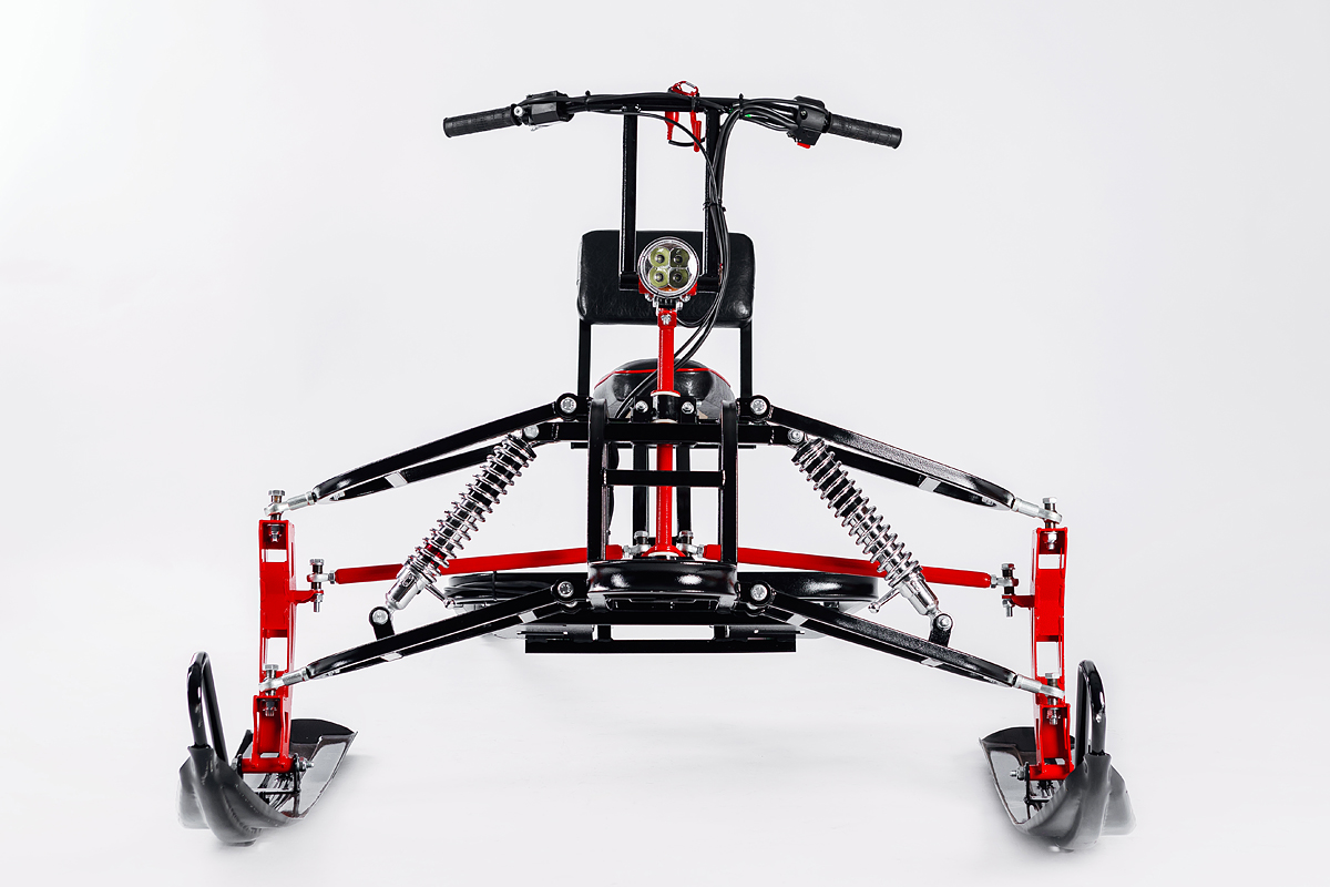 Лыжный модуль IKUDZO с подогревом ручек металлические лыжи в Бердске