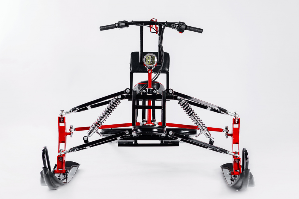 Лыжный модуль IKUDZO с подогревом ручек пластиковые лыжи в Бердске