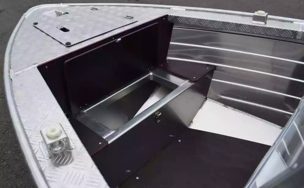 Алюминиевая лодка Wyatboat-390 DCM Увеличенный борт в Бердске