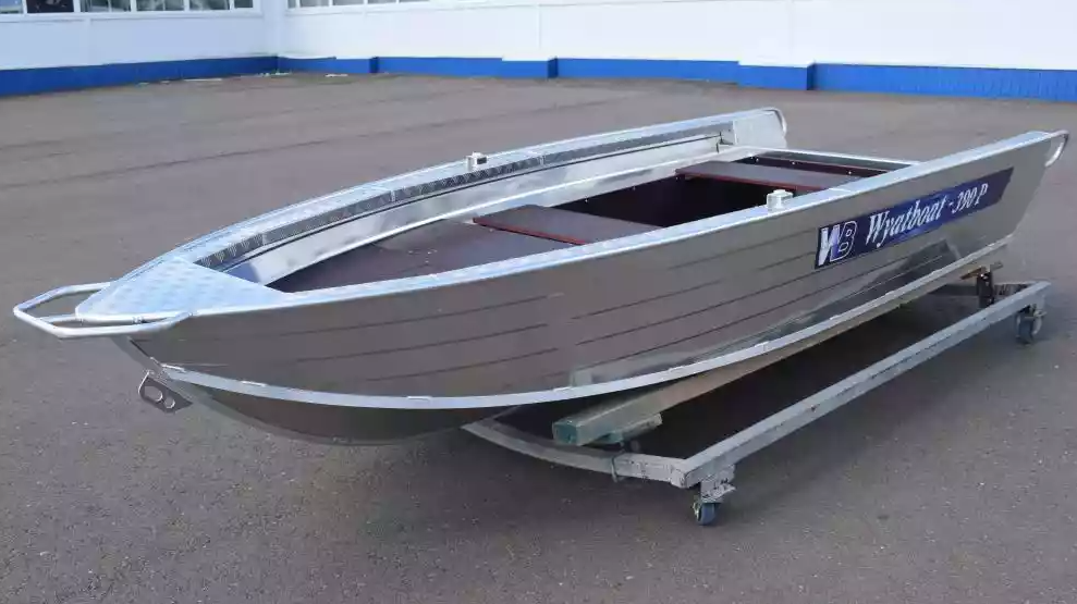 Алюминиевая лодка Wyatboat-390Р Fish в Бердске