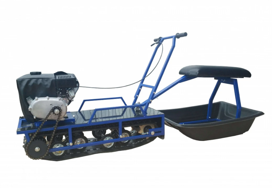 Мотобуксировщик Альбатрос-L 9 с фарой в Бердске