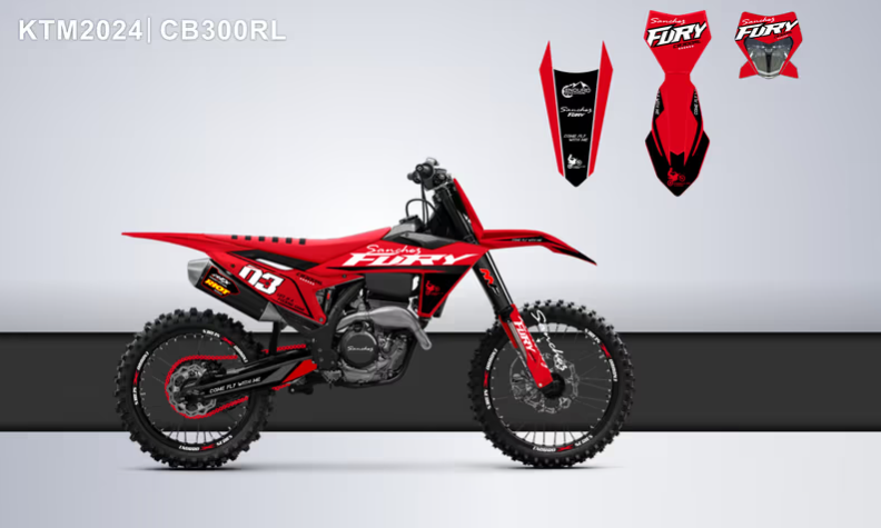 Кроссовый мотоцикл Sanchez Fury CB300RL в Бердске