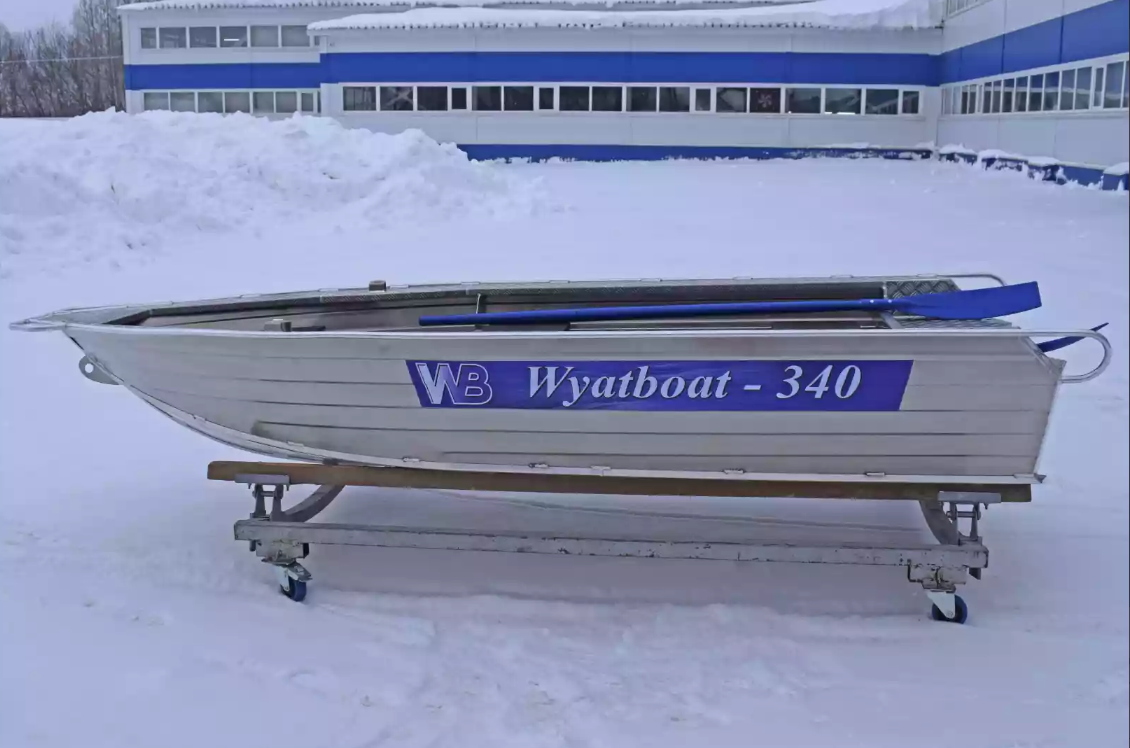 Алюминиевая лодка Wyatboat-340 Р в Бердске Алюминиевая лодка Wyatboat-340 Р в Бердске