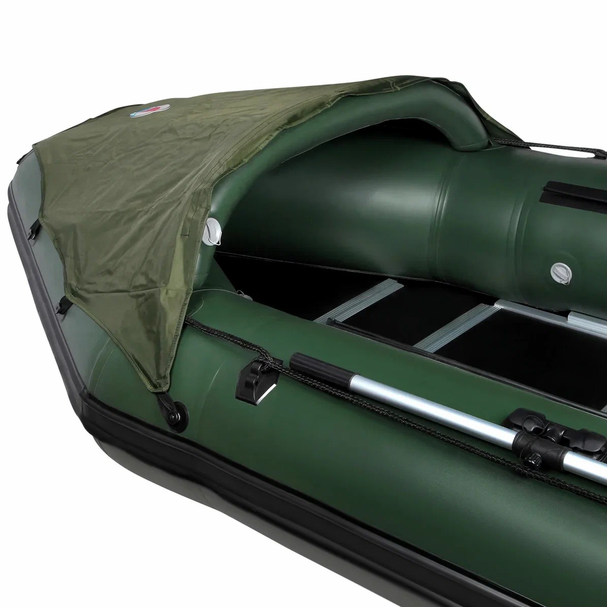 КОМПЛЕКТ НОСОВОГО ТЕНТА К ЛОДКЕ SMARINE SDP MAX 365-380 ЗЕЛЕНЫЙ в Бердске