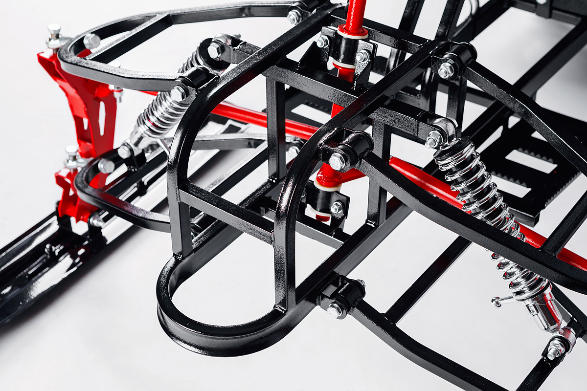 Лыжный модуль IKUDZO с подогревом ручек металлические лыжи в Бердске