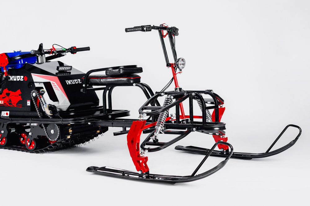 Лыжный модуль IKUDZO TERRAIN с подогревом ручек пластиковые лыжи в Бердске