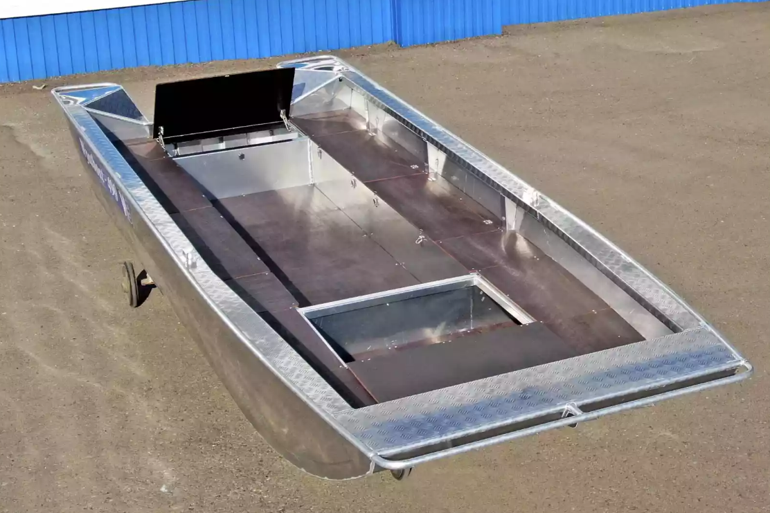 Алюминиевая лодка Wyatboat-490 Jonboat в Бердске