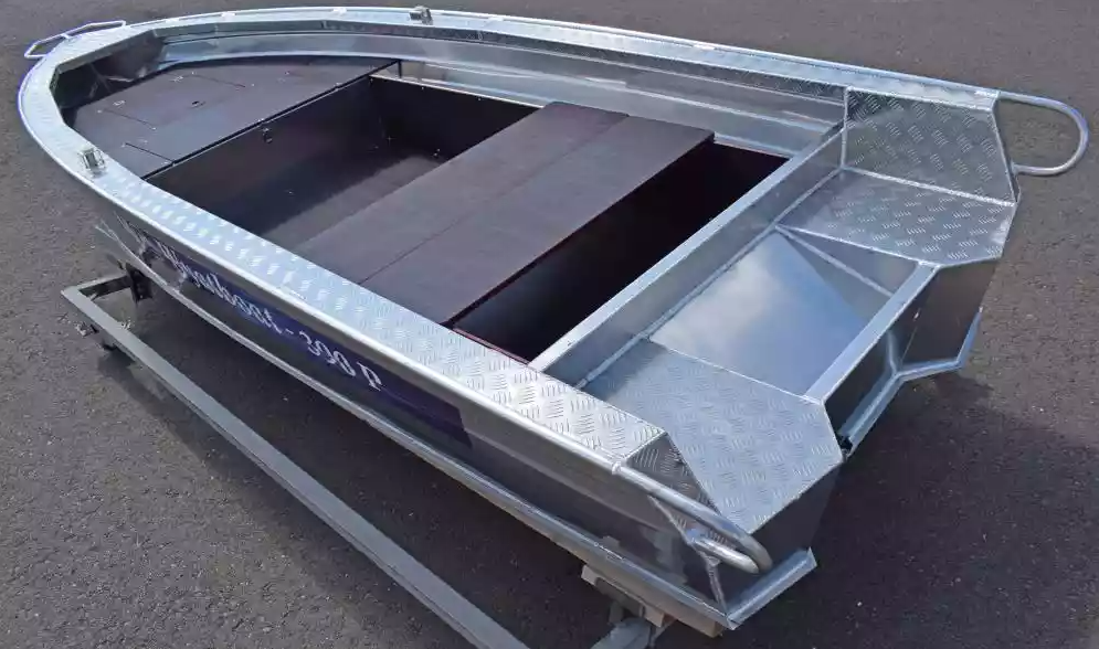 Алюминиевая лодка Wyatboat-390Р Fish в Бердске