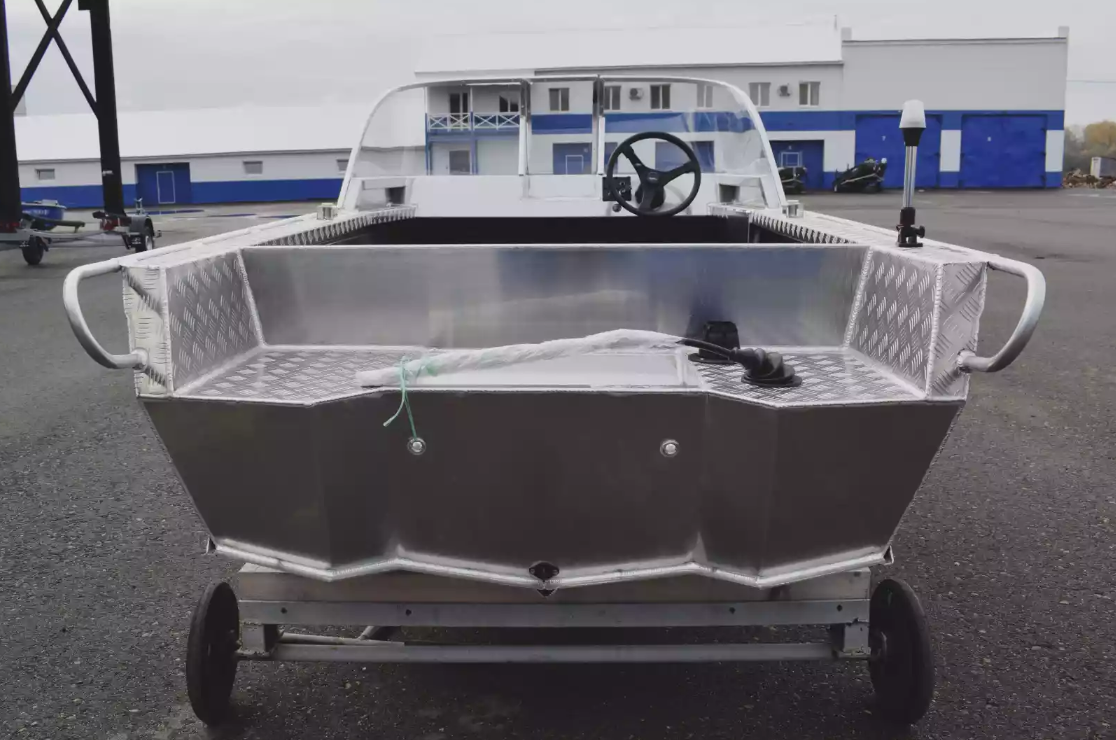 Алюминиевая лодка Wyatboat-390 Pro в Бердске