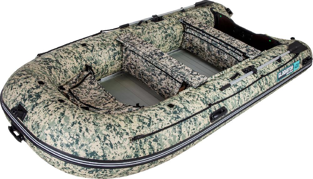 НАДУВНАЯ ЛОДКА GLADIATOR C420AL в Бердске
