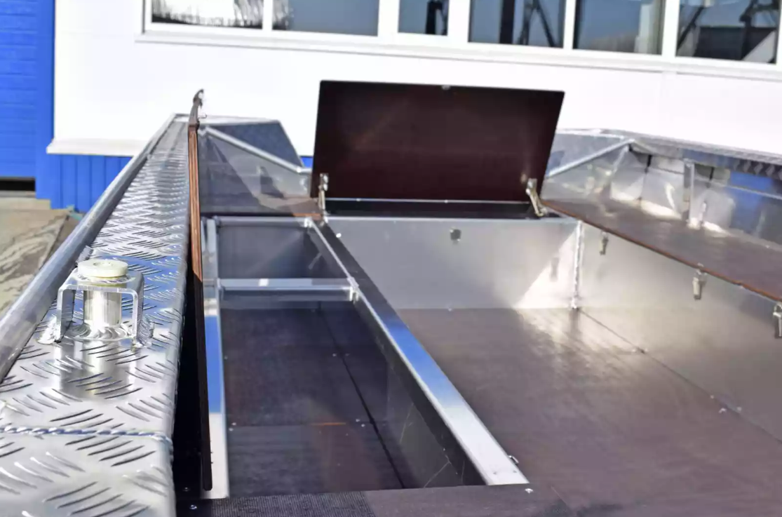 Алюминиевая лодка Wyatboat-490 Jonboat в Бердске