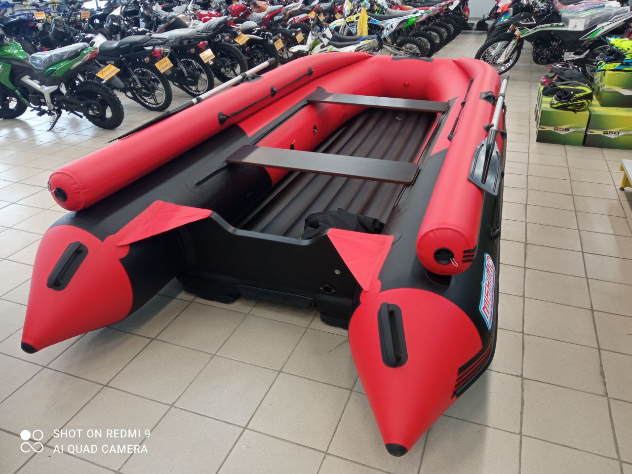 Лодка MISHIMO RIVER FJET PRO 400 под водомет в Бердске