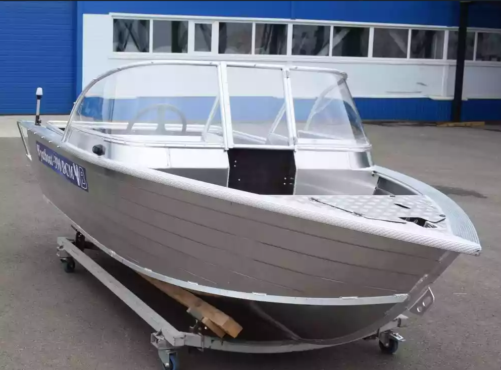 Алюминиевая лодка Wyatboat-390 DCM Увеличенный борт в Бердске
