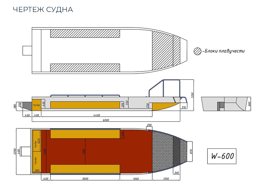 Алюминиевая лодка Wyatboat-600 в Бердске