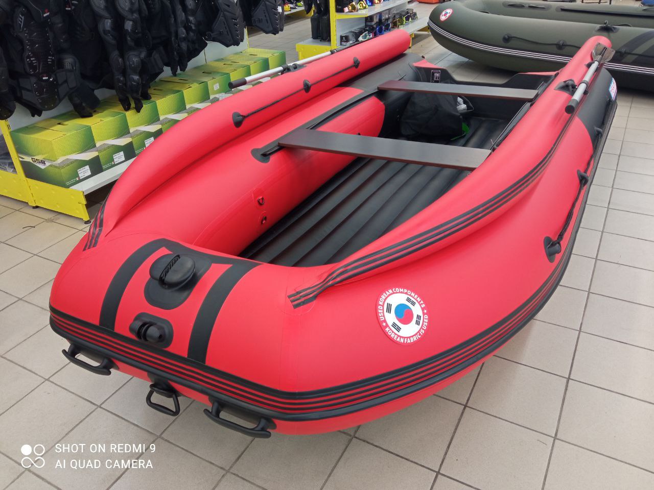 Лодка MISHIMO RIVER FJET PRO 400 под водомет в Бердске