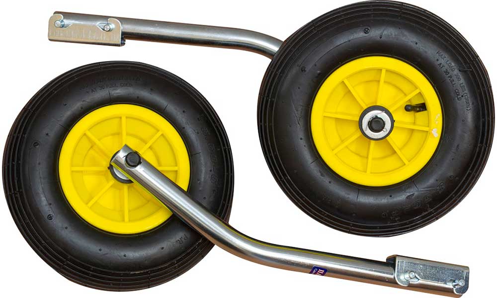 Транцевые колеса 330 мм модульные удлиненные в Бердске