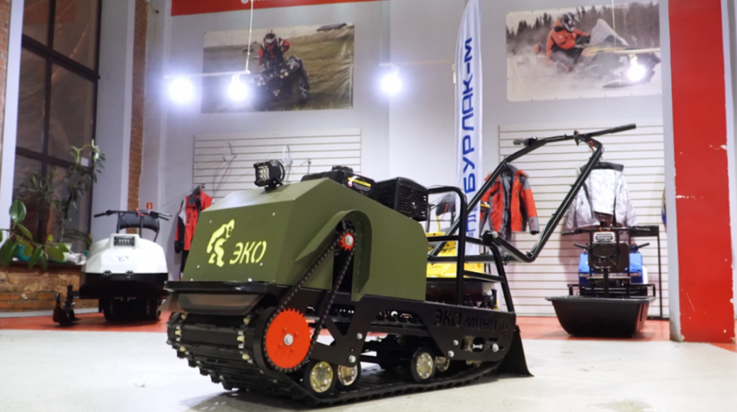 Мотобуксировщик ЭКО-Мини 15 лс (рама цельнометаллическая гнутая) в Бердске