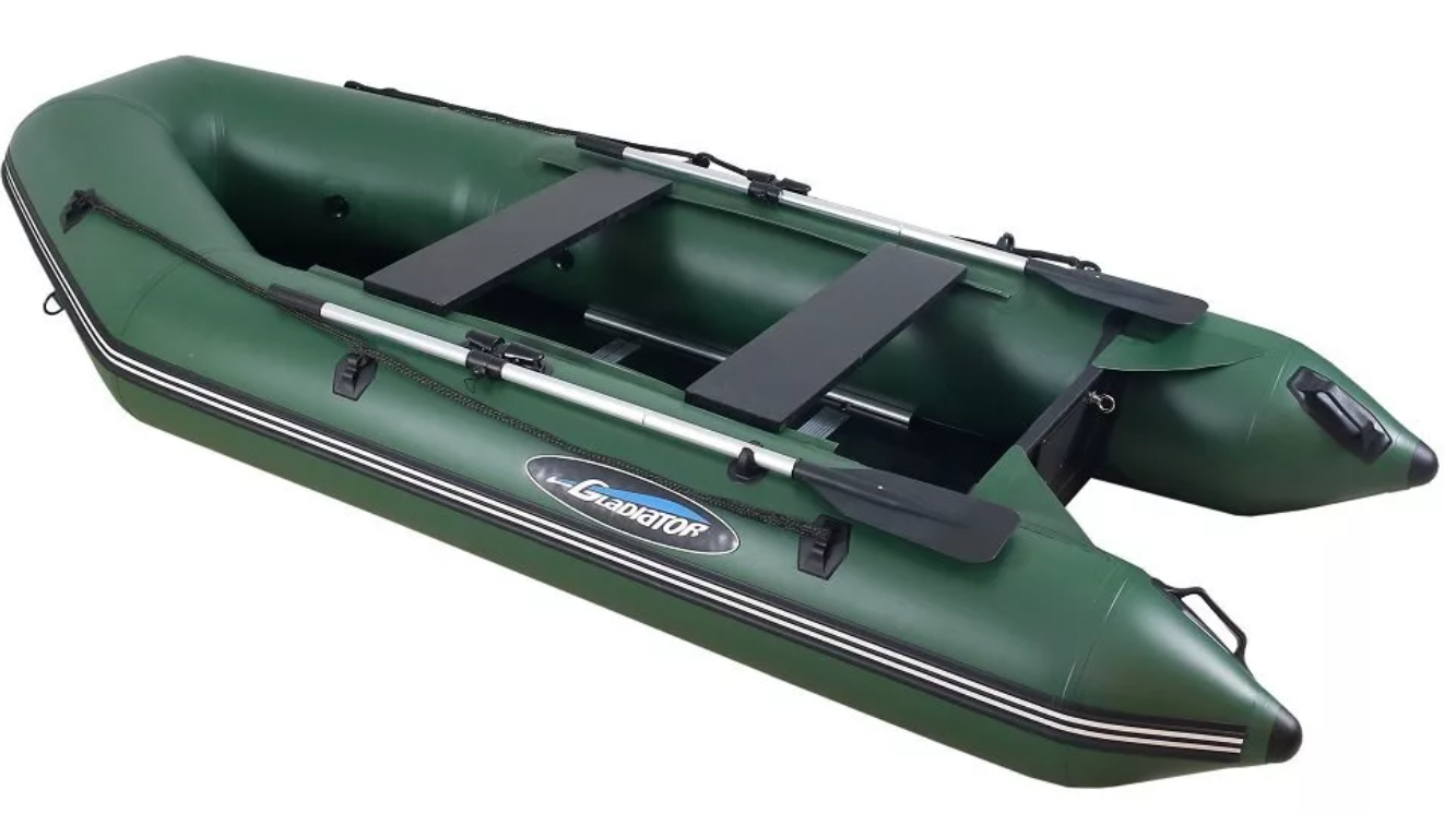 МОТОРНО-ГРЕБНАЯ ЛОДКА ПВХ GLADIATOR A 320 ТК С ФАНЕРНЫМ ПОЛОМ в Бердске