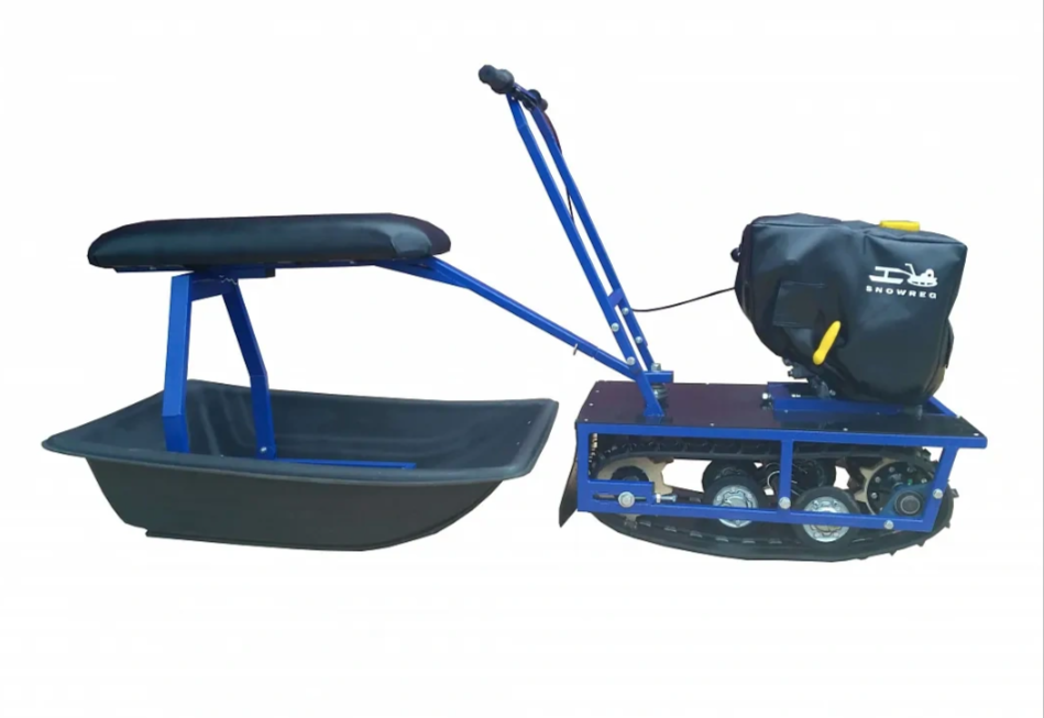 Мини-мотобуксировщик Альбатрос-М с фарой в Бердске