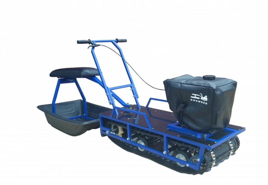 Мотобуксировщик Альбатрос-L 9 с фарой в Бердске