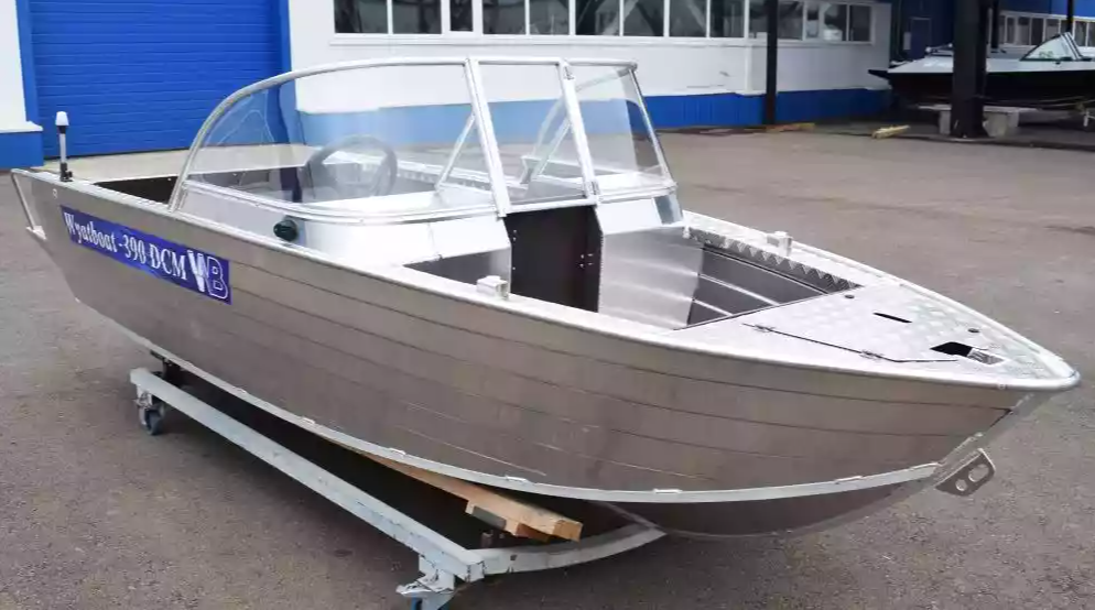 Алюминиевая лодка Wyatboat-390 DCM Увеличенный борт в Бердске