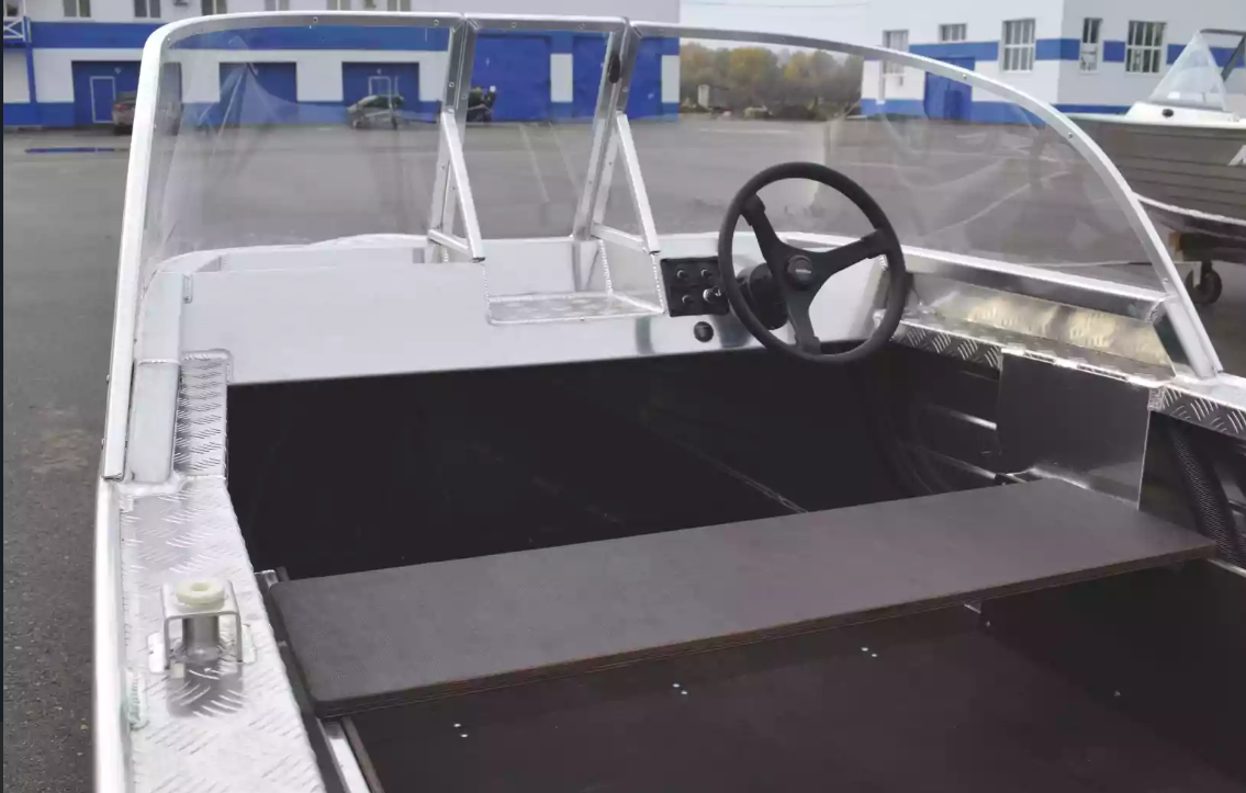 Алюминиевая лодка Wyatboat-390 Pro в Бердске