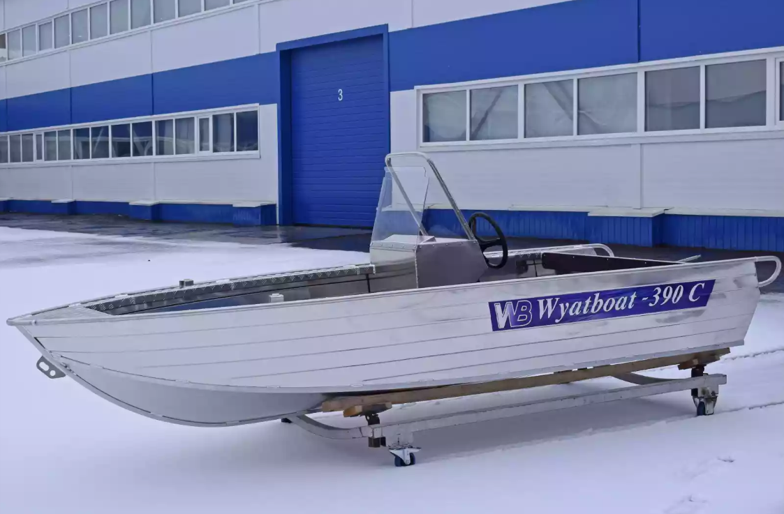 Алюминиевая лодка Wyatboat-390 C в Бердске