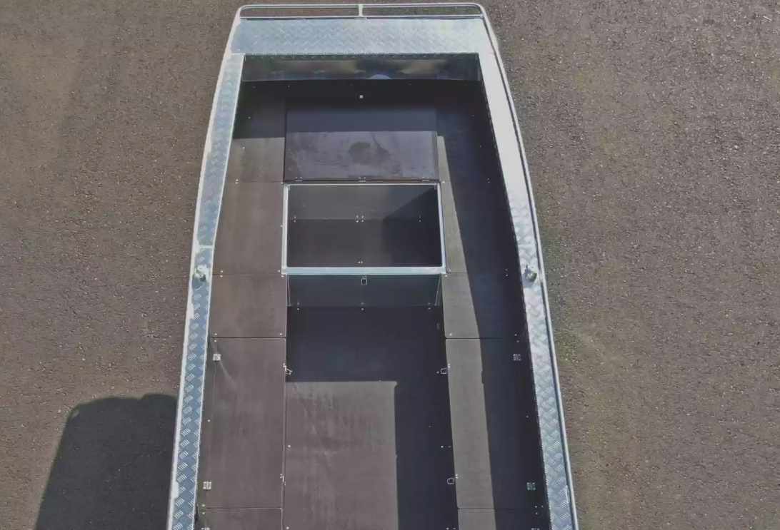 Алюминиевая лодка Wyatboat-490 Jonboat в Бердске