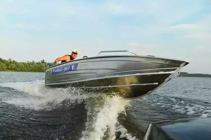 Алюминиевая лодка Wyatboat-460 P в Бердске