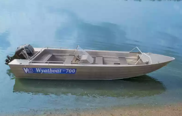 Алюминиевый катер Wyatboat-700 в Бердске Алюминиевый катер Wyatboat-700 в Бердске