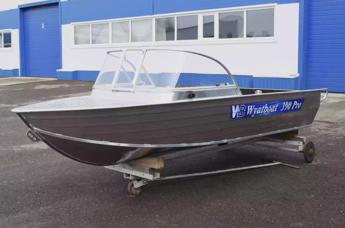 Алюминиевая лодка Wyatboat-390 Pro в Бердске