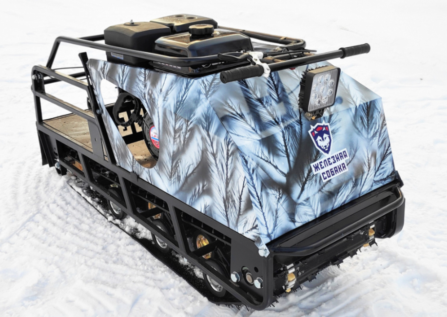 Мотобуксировщик Irondog (Железная собака) M500 20 Камуфляж Охотник в Бердске Мотобуксировщик Irondog (Железная собака) M500 20 Камуфляж Охотник в Бердске