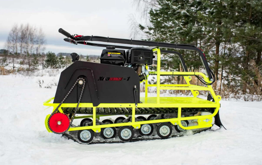 Мотобуксировщик Бурлак ХОЗЯИН-1 (капот металл) в Бердске