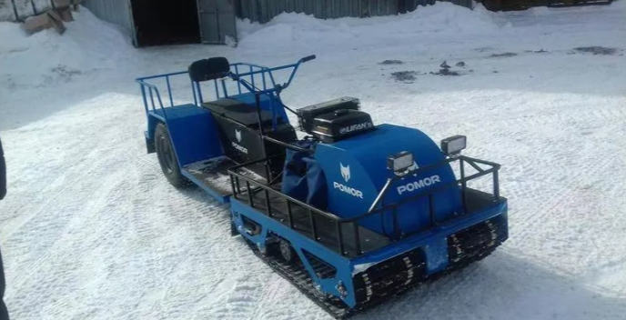 Мотобуксировщик POMOR X-2 K15 в Бердске