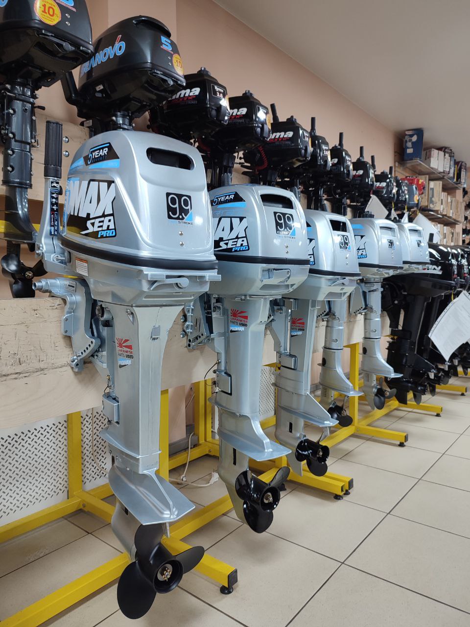 Лодочный мотор PROMAX SP5FHS (внешний бак 12 л) в Бердске