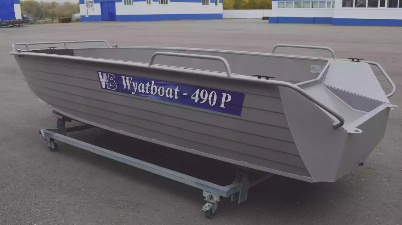Алюминиевая лодка Wyatboat-490 P в Бердске