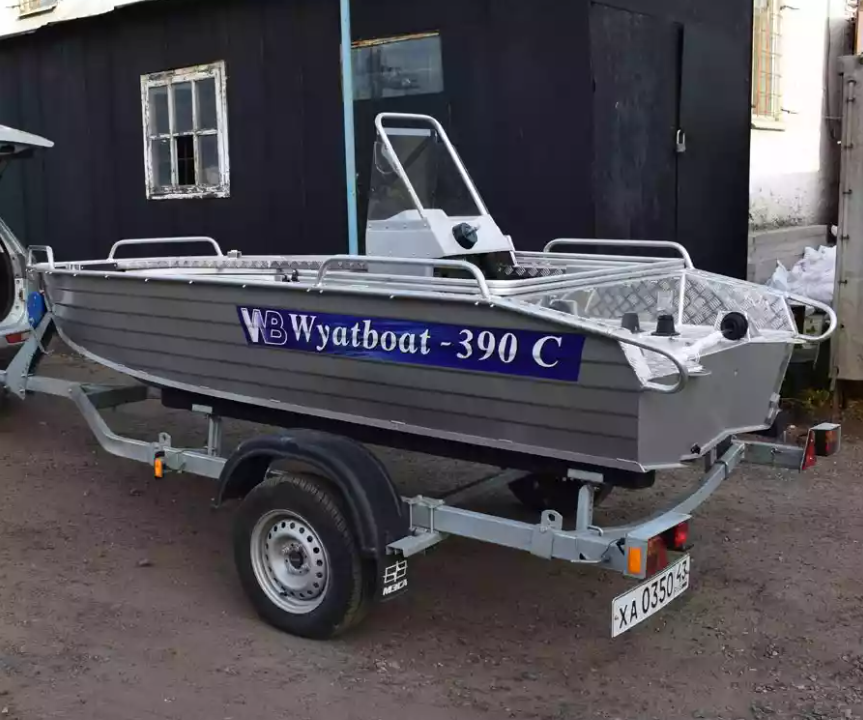 Алюминиевая лодка Wyatboat-390 C в Бердске