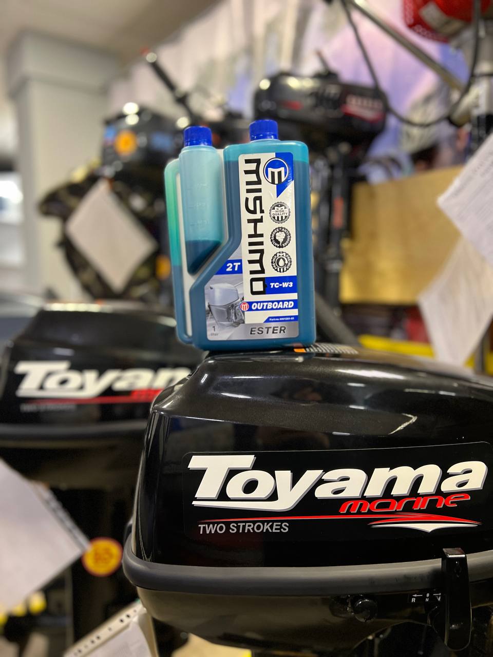 Масло MISHIMO 2T OUTBOARD (ESTER) полусинтетика 1 л в Бердске
