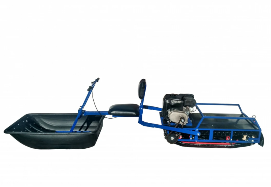 Мотобуксировщик толкач Альбатрос-XL8 с модулем. С фарой, склизы в Бердске