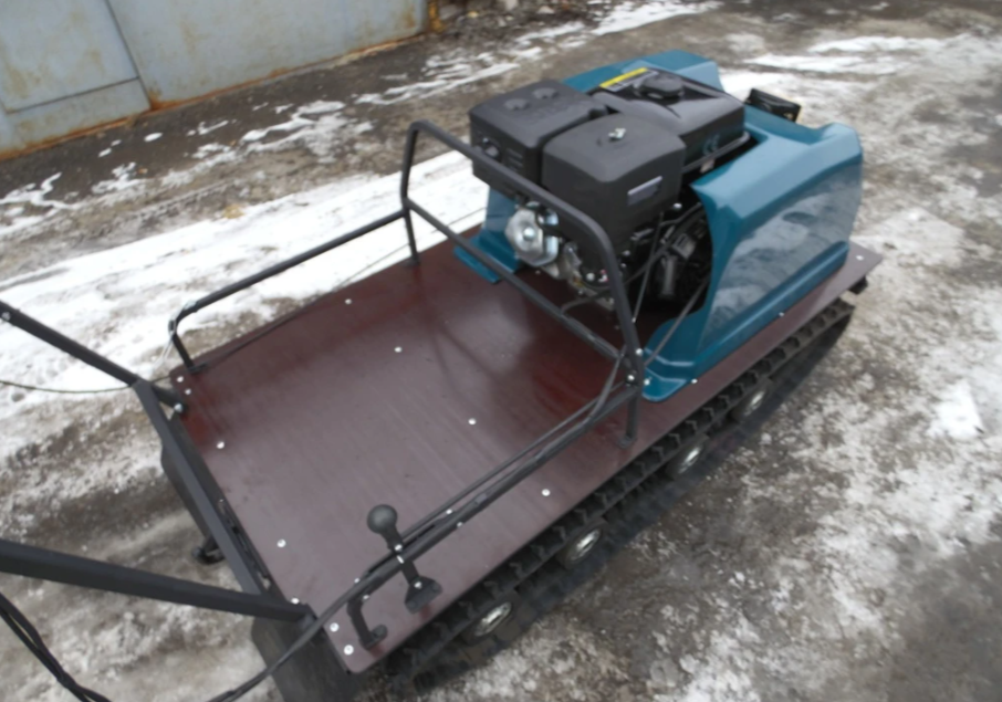 Мотобуксировщик AhtaR LR13 с реверс-вариатором Буран (задний ход) в Бердске