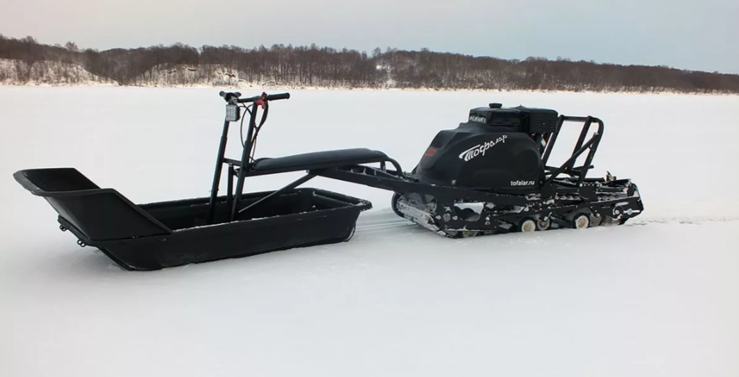 Мотобуксировщик Тофалар 500 с модулем Толкач в Бердске