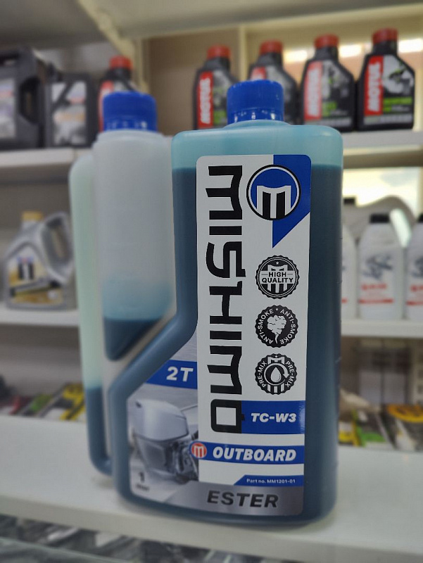 Масло MISHIMO 2T OUTBOARD (ESTER) полусинтетика 1 л в Бердске