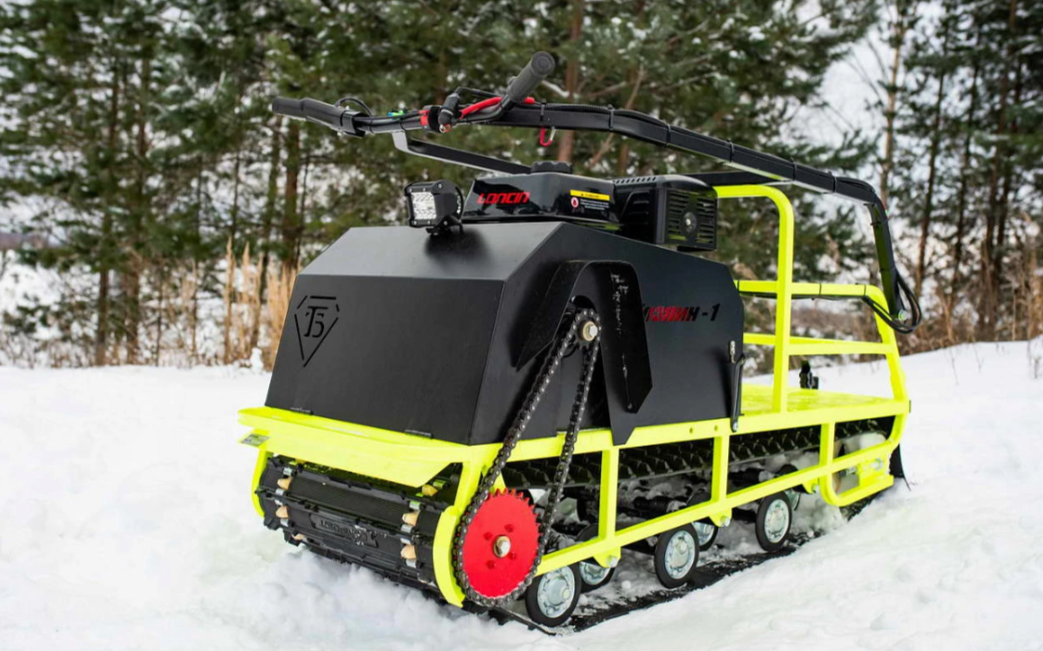 Мотобуксировщик Бурлак ХОЗЯИН-1 (капот металл) в Бердске