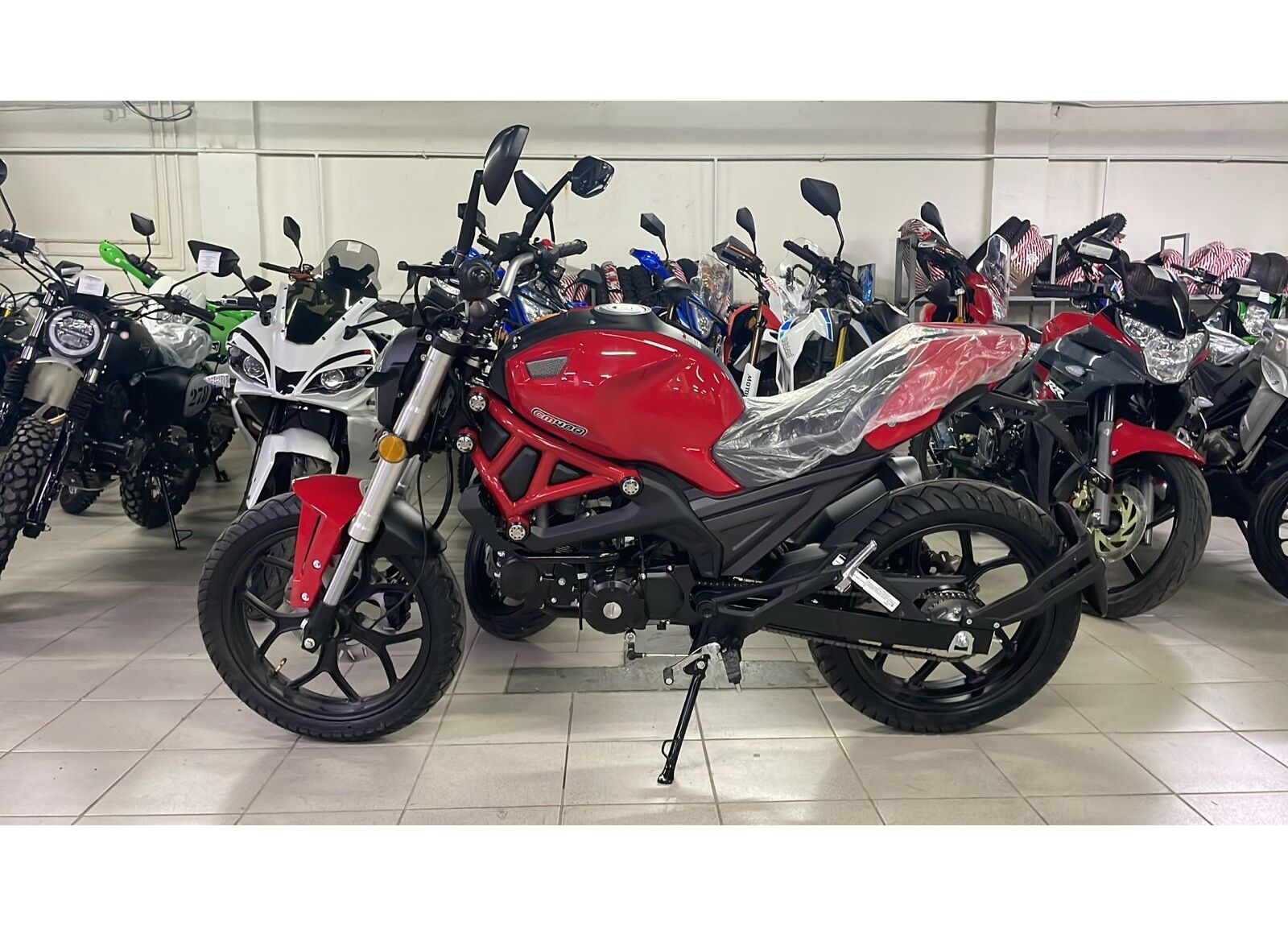 Мотоцикл VMC Monster - 250сс (replica Ducati Monster), дисковый тормоз, баланс. вал. в Бердске Мотоцикл VMC Monster - 250сс (replica Ducati Monster), дисковый тормоз, баланс. вал. в Бердске